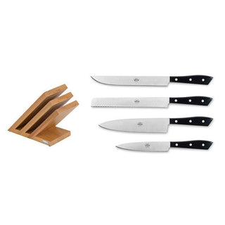 Coltellerie Berti Compendio hedgehog block 4 kitchen knives 8578 Buy now on Shopdecor