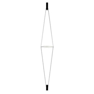 Martinelli Luce Coassiale suspension lamp LED black Buy now on Shopdecor